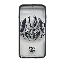 Transformers: Licensed Phone Case - MEGATRON GUNMETAL - Clear PC Snap-On Hard Shell, For iPhone 7, iPhone 8 - Swordfish Tech