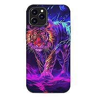 Fire Tiger Compatible with iPhone 12/iPhone 12 Pro/12 Pro Max/12 Mini, Shockproof Protective Phone Case