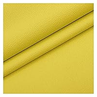 Leather Sheet Leather Thick Leather DIY Handmade Matieral Supplies Sewing Hobby Workshop Handmade Craft Supplies-Yellow 1.6x10m