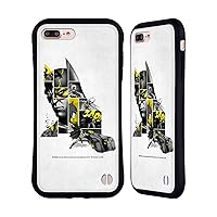 Head Case Designs Officially Licensed Batman DC Comics Collage 80th Anniversary Hybrid Case Compatible with Apple iPhone 7 Plus/iPhone 8 Plus