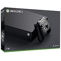 Microsoft Xbox One X 2TB Solid State Hybrid Drive Gaming Console with Wirless Controller - Native 4K - HDR - Enhanced by Scorpio CPU and Fast SSHD - Black (Renewed)