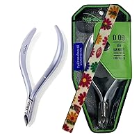 Nghia Professional Stainless Steel Cuticle Nipper C-09 (D-09) Jaw 16 Osimihome Cuticle Cutter Trimmer Manicure Tools with 1 Spring– Perfect Nail Care Tool at Home/Spa/Saloon Galadan Osimihome (1 PCS)