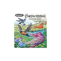 Crayola Bird Coloring Book, 40 Premium Adult Coloring Pages, 8.5 x 10, Stress Relieving Coloring, Mindfulness Activity for Adults, Gifts