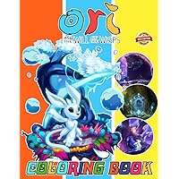 Or.i Game Colouring Book Cute Character for Fan Men Teen Women Kid: Coloring Books For Kids Teens and Adults With 40+ Easy Simple Colouring Pages To ... for Any Occasion in Work Office, Home, School