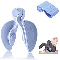 Thigh Master Hip Trainer Kegel Exerciser, Pelvic Floor Trainer, Kegel Trainer for Postpartum Rehabilitation, Trimmer Inner Thigh, Thigh Toner Workout