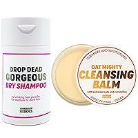 Handmade Heroes Cleansing Balm and Dry Shampoo Set (Brunette) - Clean Skincare