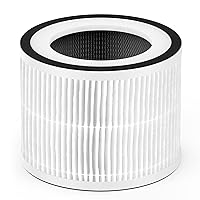 MOOKA Official Certified Replacement HEPA Filter for MOOKA Allo, Afloia Fillo Air Purifier, HEPA Replacement Filter