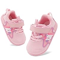 XIHALOOK Baby First Walking Shoes Infant Walker Shoes Toddler Boys Girls Breathable Sneakers Crib Shoes