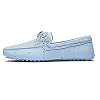 SWIMS Mens Loafers, Mens Casual Slip-Ons Shoes for Summer, Comfortable Stylish Woven Driver Loafer, Fashion Shoe for Beach