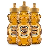 BEEKEEPER'S NATURALS Wildflower Honey - Raw, Wildcrafted, and  Unprocessed- Rich in Nutrients and Beneficial Enzymes- Notes of Mint &  Lavender-100% Raw, Pure Honey- Paleo-friendly, Gluten-Free (1.1lbs) :  Grocery & Gourmet