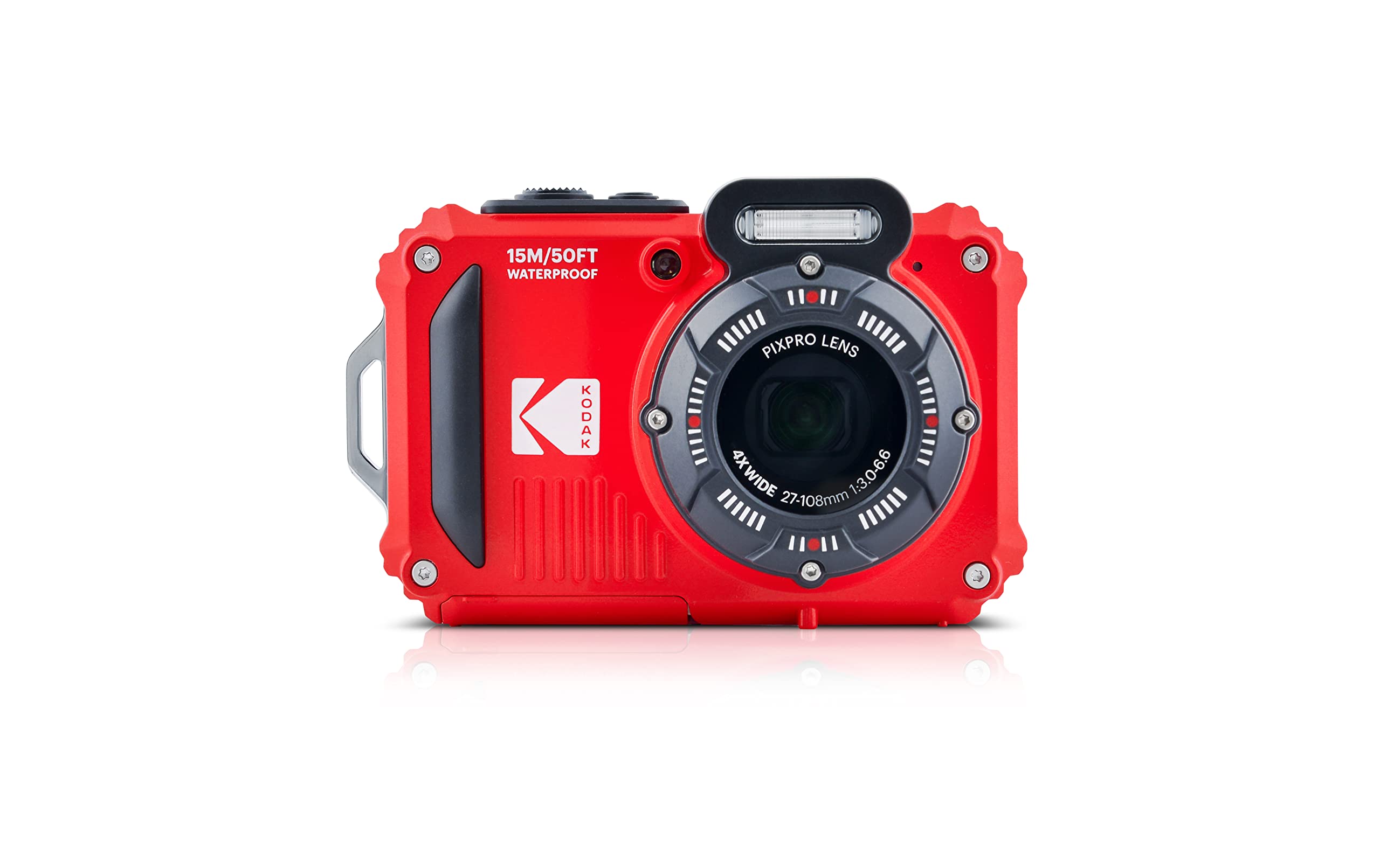 KODAK PIXPRO WPZ2 Rugged Waterproof Digital Camera 16MP 4X Optical Zoom 2.7