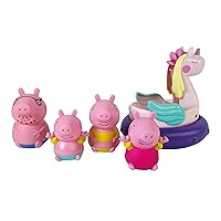 Toomies Peppa Pig Bath Toys - Baby Bath Toys Promote Dexterity and Motor Skills - Toddler Toys for Bath and Pool - Toddler Water Toys - Bath Squirties for Boys and Girls 18 Months and Up