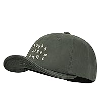 Clakllie Short Brim Baseball Cap Flat Brim Running Hat Breathable Sports Cap for Golf Tennis Snapback Hip Hop Dance Caps