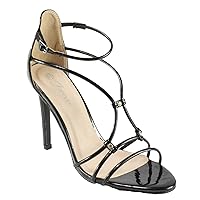 Forever Women's Curious-16 Adjustable Ankle Strap Strappy Dress High Heels
