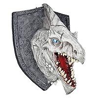 WizKids D&D Replicas of The Realms: White Dragon Trophy Plaque Dungeons and Dragons