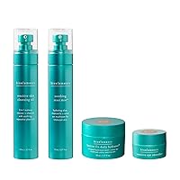 Bioelements 3-Step Starter Set: Sensitive Skin + Sensitive Eye Smoother (0.5 fl oz) - Vegan, Gluten Free - Never Tested on Animals