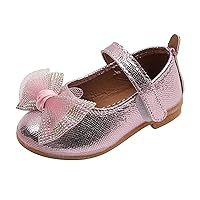 Summer And Autumn Fashion Girls Casual Shoes Colorful Sequins Bow Lightweight Dress Shoes Boots Toddler 5