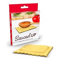 SAUCED UP Ravioli Spoon Rest - Easy to Clean - Fun Kitchen Gadgets and Accessories - Stocking Stuffers & White Elephant Gifts - Great Gift for Home Cooks and Pasta Lovers