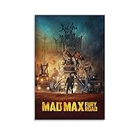 Action Film Mad Max Fury Road Movie Posters for Room Aesthetic (2) Poster Decorative Painting Canvas Wall Art Living Room Posters Bedroom Painting 24x36inch(60x90cm)