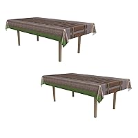 Beistle Railroad Track Tablecovers Pack of 2