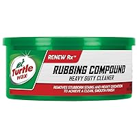 Turtle Wax Rubbing Compound heavy duty cleaner, 1 pack