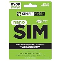 Simple Mobile - Bring Your Own Phone SIM Card Kit