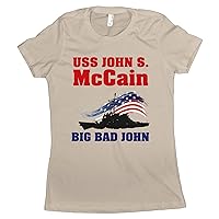 USS John McCain Shirt Women USS John McCain Womens Shirt