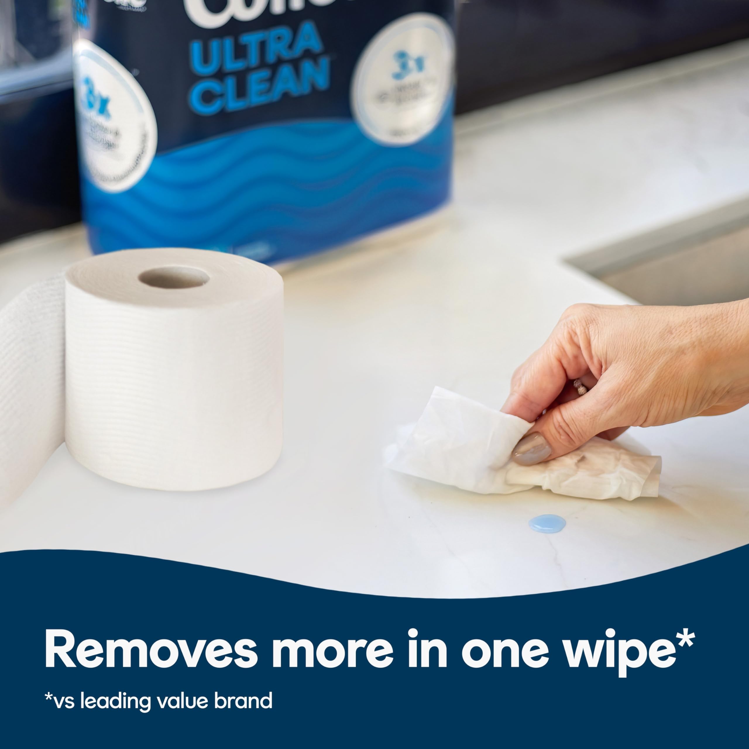 Cottonelle Ultra Clean Toilet Paper, 9 Mega Rolls (9 Mega Rolls = 36 Regular Rolls), 284 Sheets Per Roll, Packaging May Vary