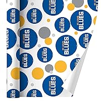GRAPHICS & MORE NHL St. Louis Blues Logo Gift Wrap Wrapping Paper Roll