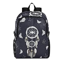 ALAZA Dreamcatcher Butterfly Hiking Backpack Packable Lightweight Waterproof Dayback Foldable Shoulder Bag for Men Women Travel Camping Sports Outdoor