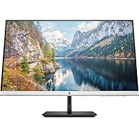 HP 27-inch Monitor with Height Adjust (27f 4K, Natural Silver and Black)