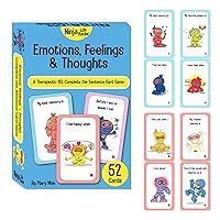 Ninja Life Hacks Emotions, Feelings, and Thoughts: A Therapeutic SEL Complete the Sentence Card Game