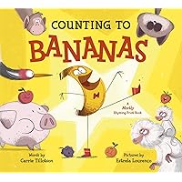 Counting to Bananas: A Mostly Rhyming Fruit Book Counting to Bananas: A Mostly Rhyming Fruit Book Hardcover Kindle