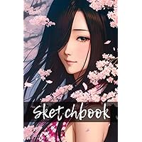 Anime Sketchbook | Sketchbook for Drawing Japanese Anime, Manga, Kawaii, Chibi | 120 pages, 6x9 inches: Draw Your Own Kawaii Anime Characters