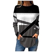 Blouses for Women Business Casual Fall Ruffle Full Sleeve Womens Blouses Dressy Tee Shirts for Women Fall Casual