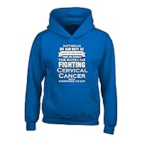 Im Fighting Cervical Cancer.its Not A Sign Of Weakness - Adult Hoodie 5xl Royal