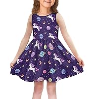 Cute Dress for Girls 2-14 Teen Girl Trendy Clothes Casual Summer