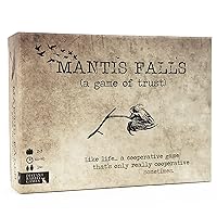 Mantis Falls Board Game | Hidden Traitor Strategy Card Game for 2-3 Players | Sometimes Cooperative Adventure Game for Adults and Teens | Ages 14+ | Playtime 60-90 Minutes | by Distant Rabbit Games