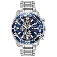 Citizen Men's Eco-Drive Promaster Professional Diver Stainless Steel Watch | 46mm | CA0710-58L