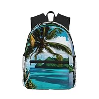 Norway Islands Trendy Casual Backpack - Stylish Bookbag And Travel,Mini Backpack,Bookbag For Men