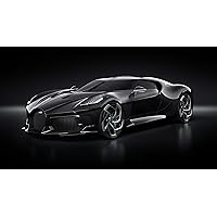 Iconic Arts Supercar- Bugatti La Voiture Noire Geneva Auto Show Laminated 24x36 Poster