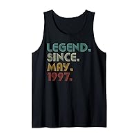 26 Years Old Legend Since May 1997 Funny 26th Birthday Tank Top