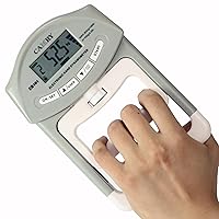 CAMRY Digital Hand Dynamometer Grip Strength Measurement Meter 198Lbs / 90Kgs Auto Capturing Electronic Hand Grip Power