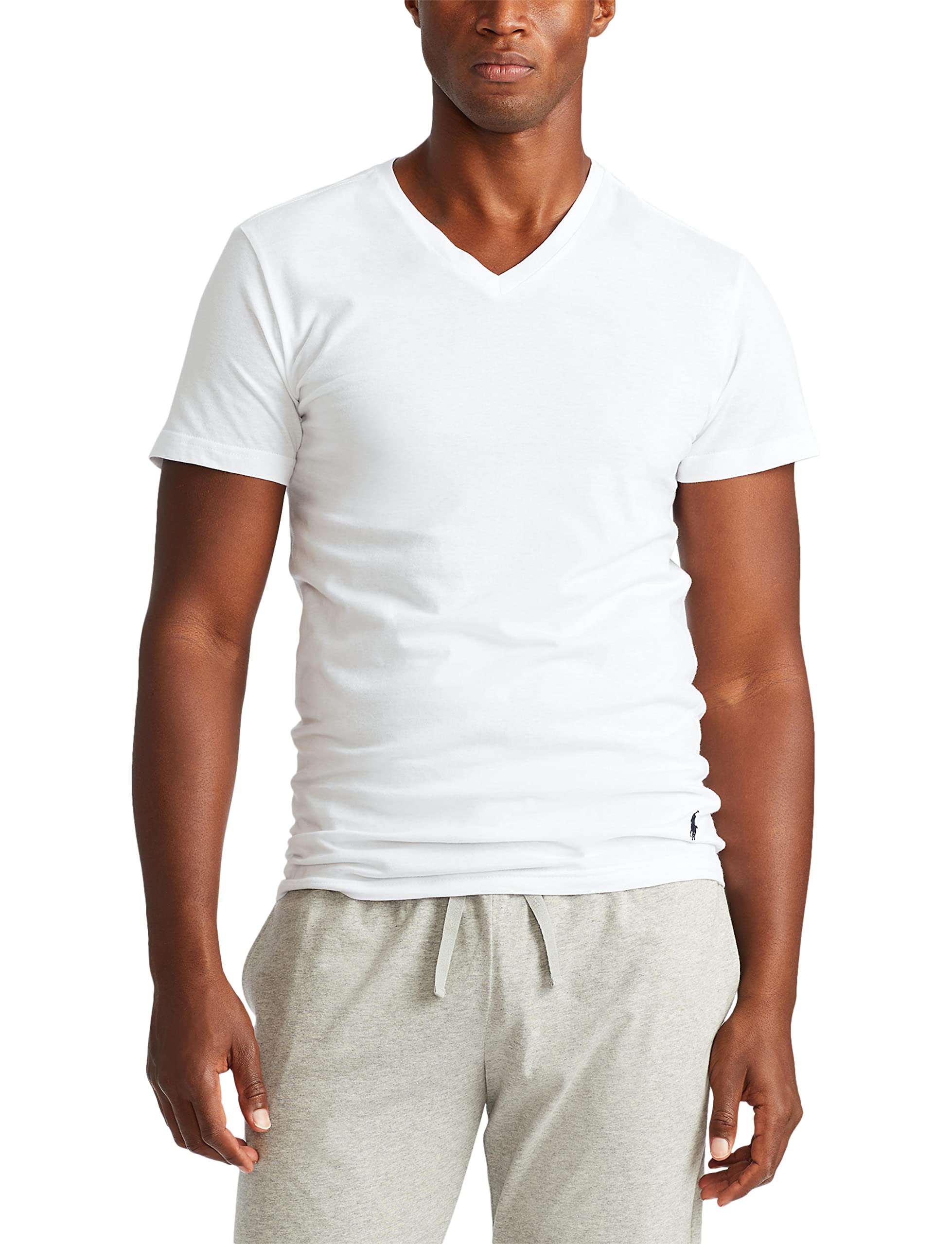 Mua POLO RALPH LAUREN Men's Slim Fit Cotton V-Neck Undershirt 3-Pack trên  Amazon Mỹ chính hãng 2023 | Giaonhan247