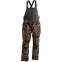 Realtree Men's Edge/Timber Hunting Camo Insulated Waterproof Midweight Super Warm Bibs Coveralls (Timber Camo