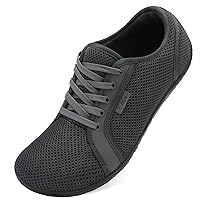 L-RUN Women's Walking Shoes Mens Minimalist Shoes Wide Toe Box Ultra-Light Casual Sneakers with Zero Drop Sole