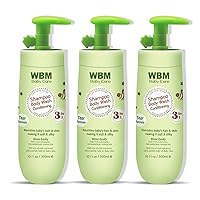 Baby Care 3-in-1 Baby Shampoo, Body Wash & Conditioner, Care From Nature,100% Plant-Based, No Tear Formula, Safe on Baby Skin, Kids Shampoo 300 ml/ 10 fl. Oz