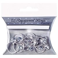 Stunning Silver Engagement Rings - 0.75