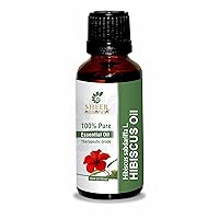 Hibiscus Oil -(Hibiscus Sabdariffa L)- Essential Oil 100% Pure Natural Undiluted Uncut Therapeutic Grade Oil 0.50 Fl.OZ (15 ML)