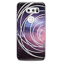 Case Replacement for LG G7 ThinkQ Fit Velvet G6 V60 5G V50 V40 V35 V30 Plus W30 Abstracted Galaxy Soft Girls Purple Art Flexible Silicone Cute Print Slim fit Space Design Clear Colorful Stripes